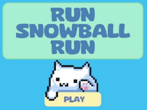Play Run Snowball Run - free runner game online