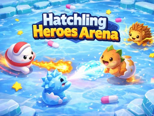 Play Hatchling Heroes Arena - free action game online