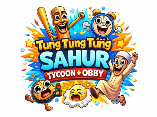 Play Tung Sahur Tycoon + Obby - free runner game online