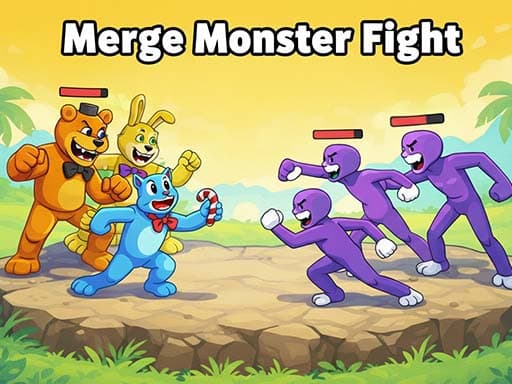 Play Merge Monster Fight - free adventure game online