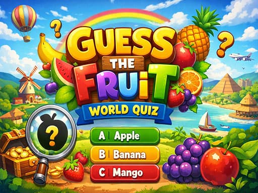 Play Guess The Fruit World Quiz - free reflex game online