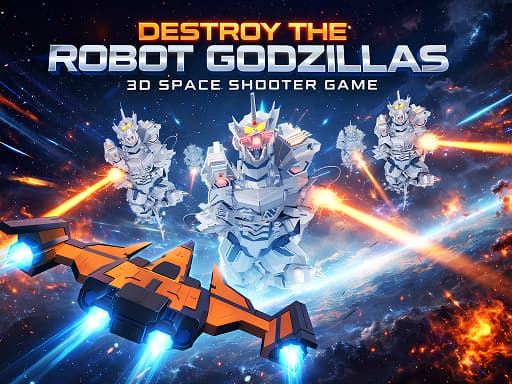 Play Destroy Godzillas: 3D Shooter - free reflex game online