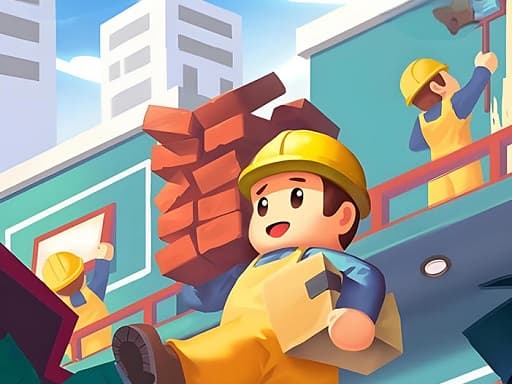 Play Build a tower - free runner game online