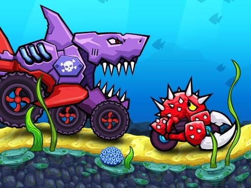 Play Car Eats Car: Underwater Adventure - free racing game online