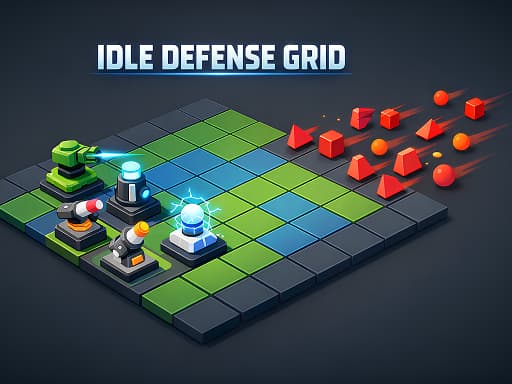 Play Idle Defense Grid - free hypercasual game online