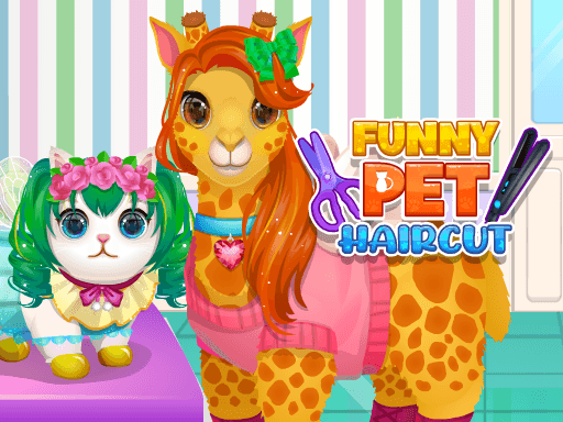 Play Funny Pet Haircut 2 - free hypercasual game online