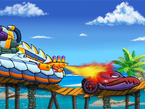 Play Car Eats Car: Sea Adventure - free racing game online