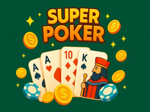 Play Super Poker - free reflex game online