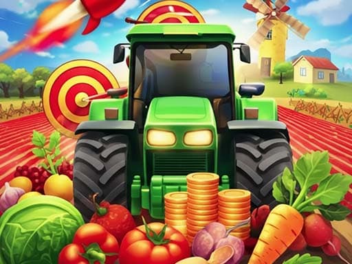 Play Tractor Farming Simulation 3D - free hypercasual game online