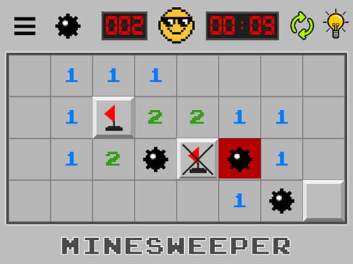 Play Minesweeper: Find Bombs - free puzzle game online