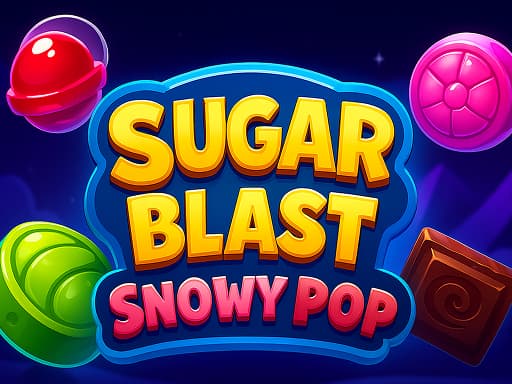 Play Sugar Blast: Snowy Pop - free reflex game online