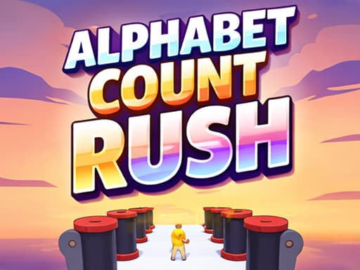 Play Alphabet Count Rush - free runner game online