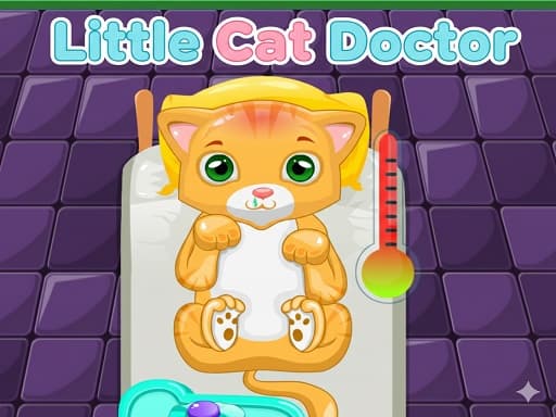 Play Little Cat Doctor 2026 - free action game online