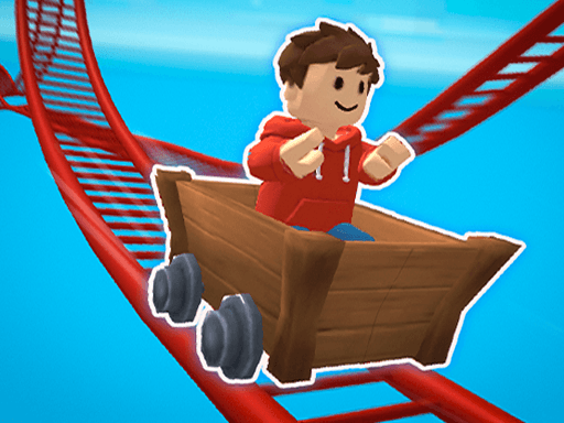 Play Obby: Extreme Cart Ride - free runner game online