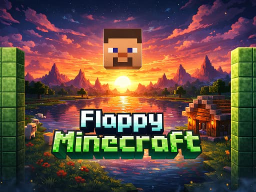 Play Flappy Minecraft - free runner game online