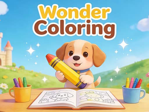 Play Wonder Coloring - free puzzle game online