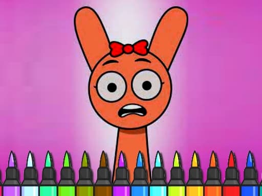 Play Easy Coloring Sprunki Time - free runner game online