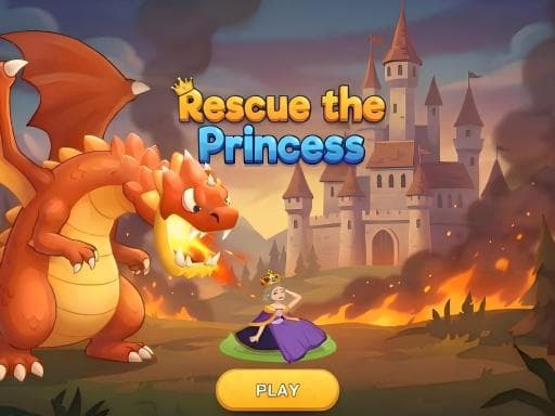 Play Rescue The Princess - free puzzle game online