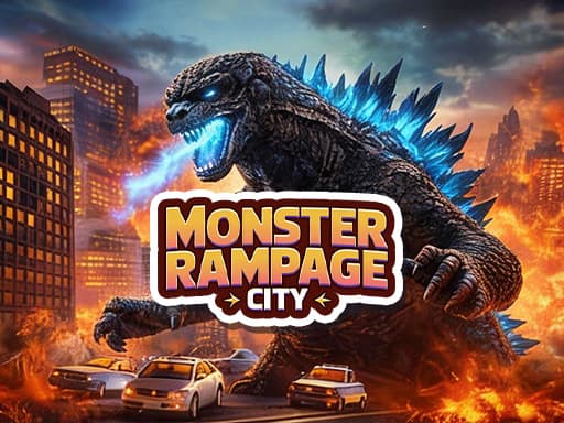 Play Monster Rampage City - free arcade game online
