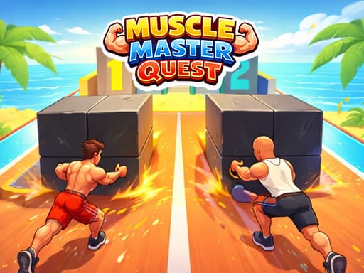 Play Muscle Master Quest - free runner game online
