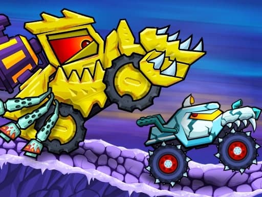 Play Car Eats Car: Arctic Adventure - free racing game online