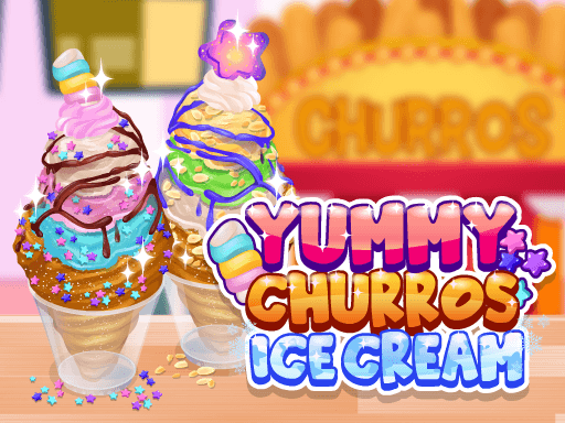 Play Yummy Churros Ice Cream 2 - free girls game online