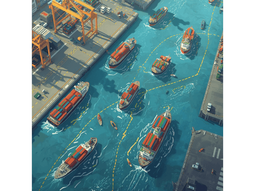 Play Sea Port: Controller - free reflex game online