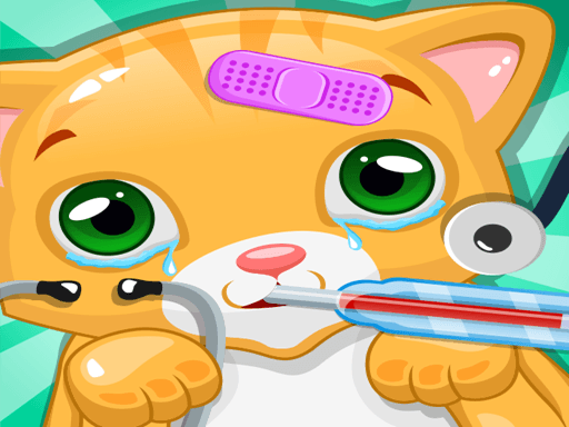 Play Cat Doctor Save my Cat - free puzzle game online