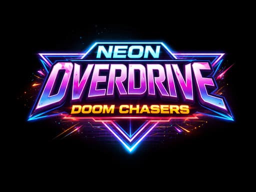 Play NEON OVERDRIVE - free runner game online