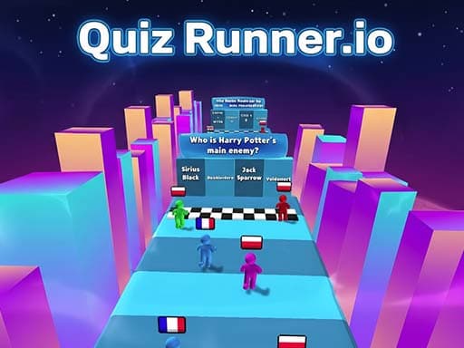 Play Quiz Runner.io - free multiplayer game online