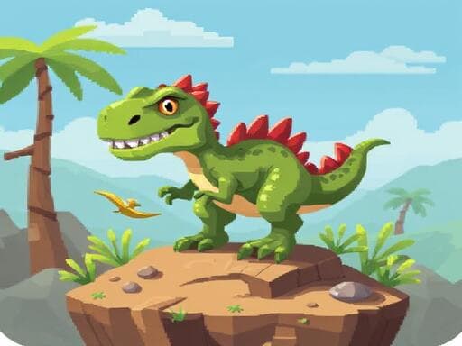 Play Dunkeon dino - free arcade game online
