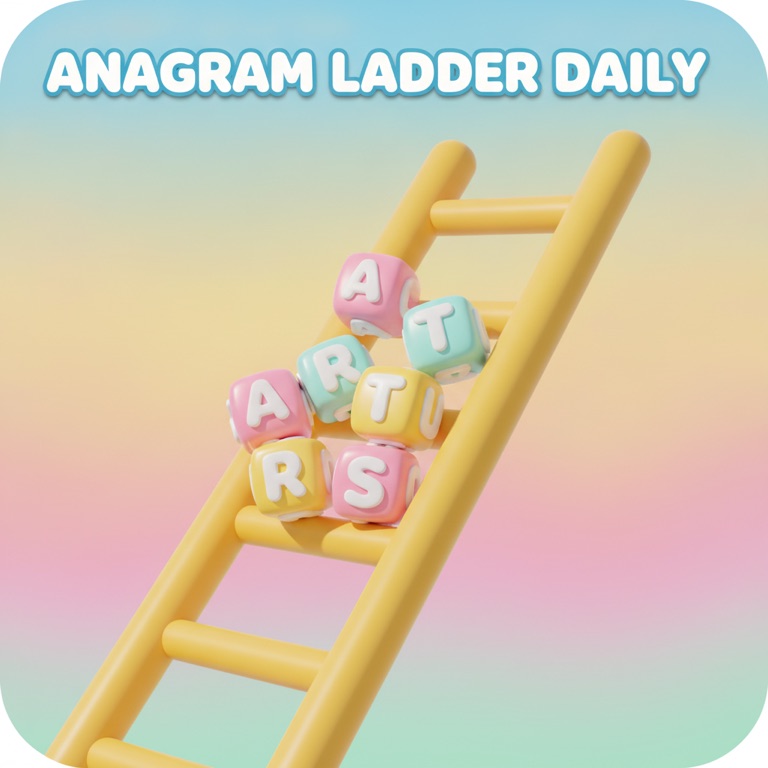 Play Anagram Ladder Daily — free word game