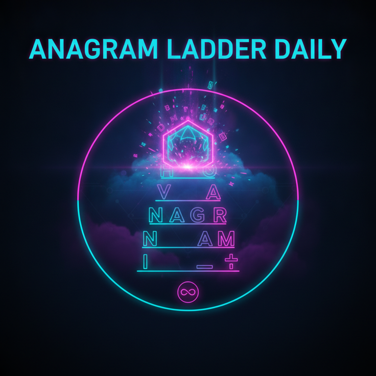 Play Anagram Ladder Daily — free word game online