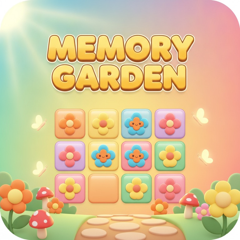 Play Memory Garden - free memory game online