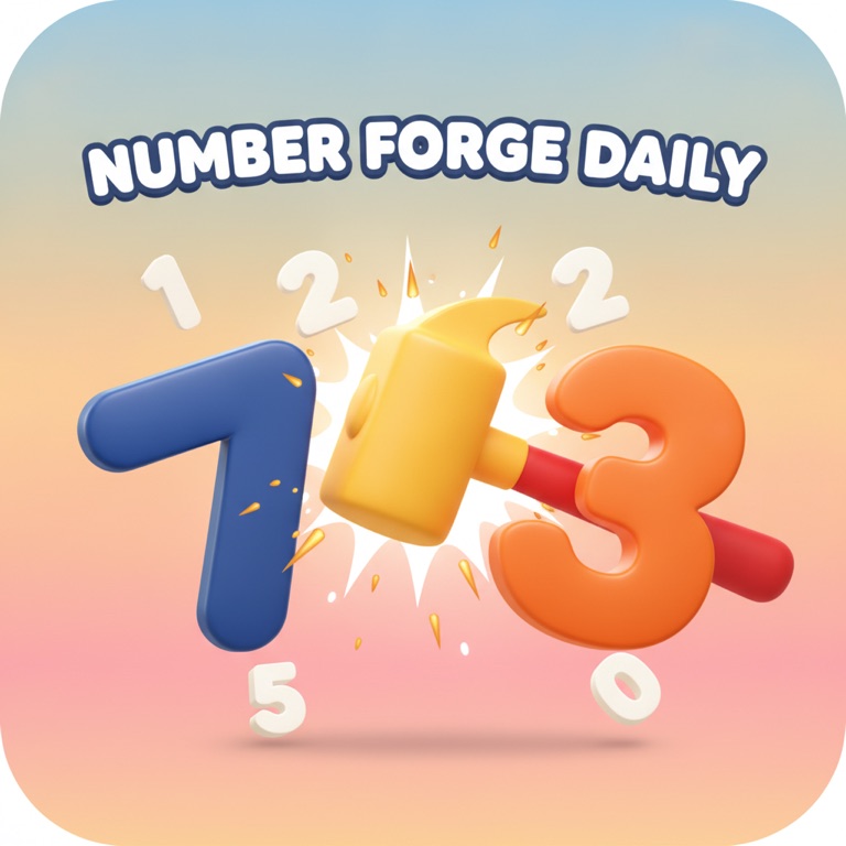 Play Number Forge Daily — free puzzle game