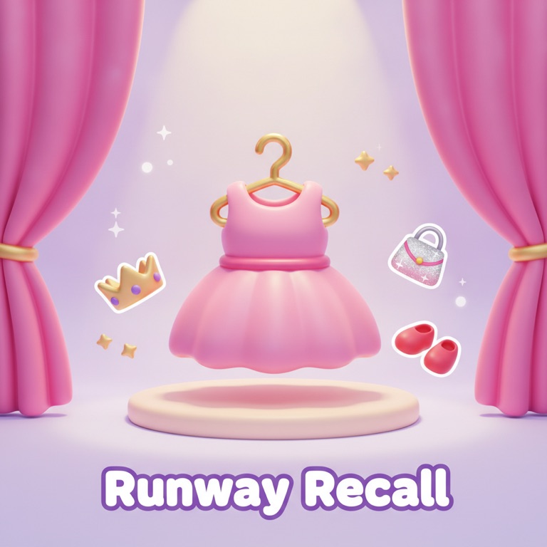 Play Runway Recall — free girls game online