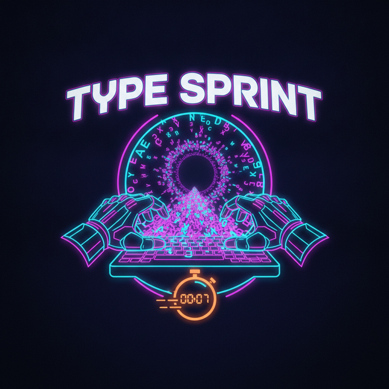 Play Type Sprint — free word game online