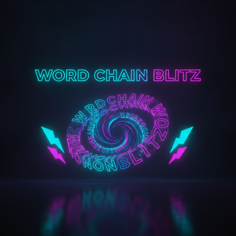 Play Word Chain Blitz — free word game online