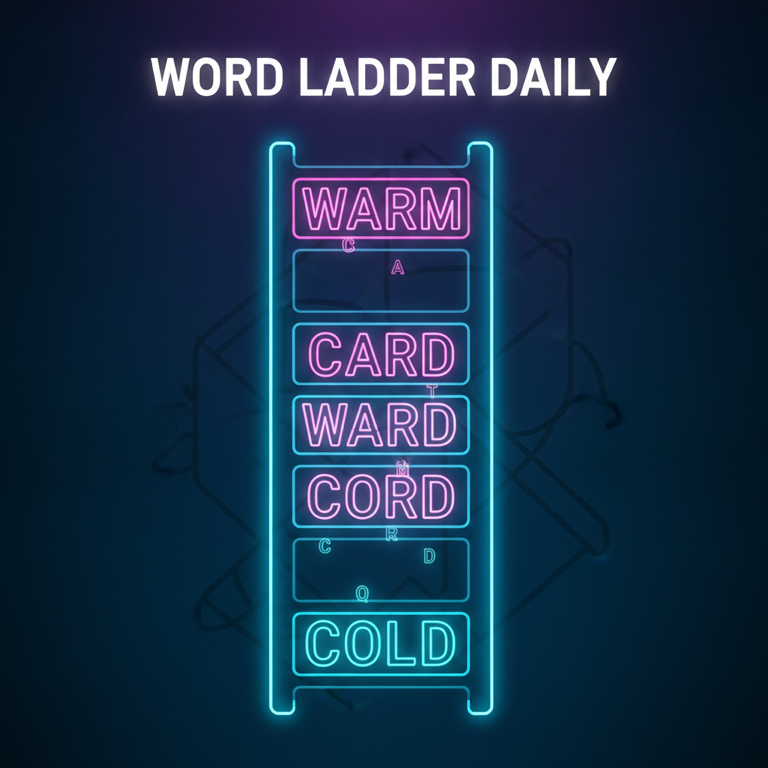 Play Word Ladder Daily — free word game online